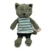 1pc 25cm/35cm/50cm Kawaii Cat Plush Dolls Stuffed Animals Soft Stripe Clothes Cats Plush Toys for Girls Children Birthday Gifts