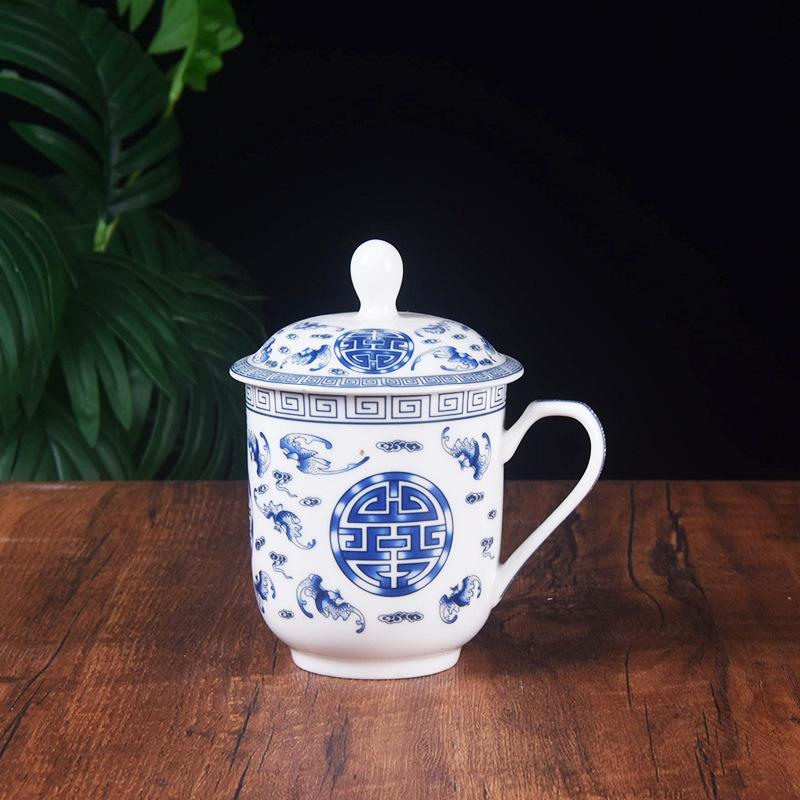 Тибетская ретро чашка керамическая чашка с крышкой костяной фарфор чашка офисная чашка для совещаний чашка для воды чашка для чая кружка коммерческая чашка