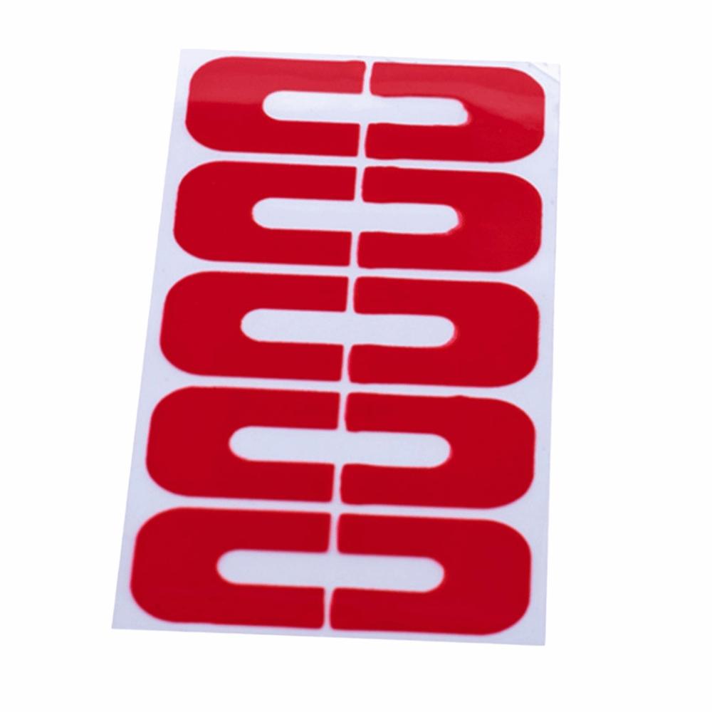 100Pcs Reusable U-shaped Finger Grip Sticker Stripping Tape Nail Peel Off Tape Sheet Manicure Tool
