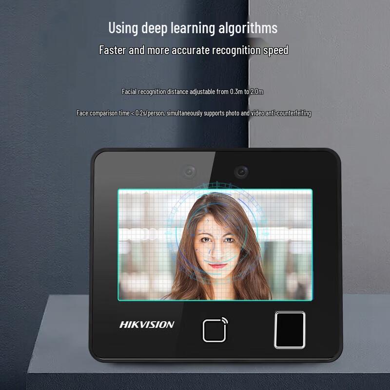 HIKVISION DS-K1T343MFW Multi-Biometric Access Control & Attendance Terminal