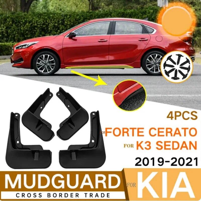 For KIA Forte Cerato K3 GT - Car Mudguard Anti-splash Anti-Fouling Front Rear Fender Accessories