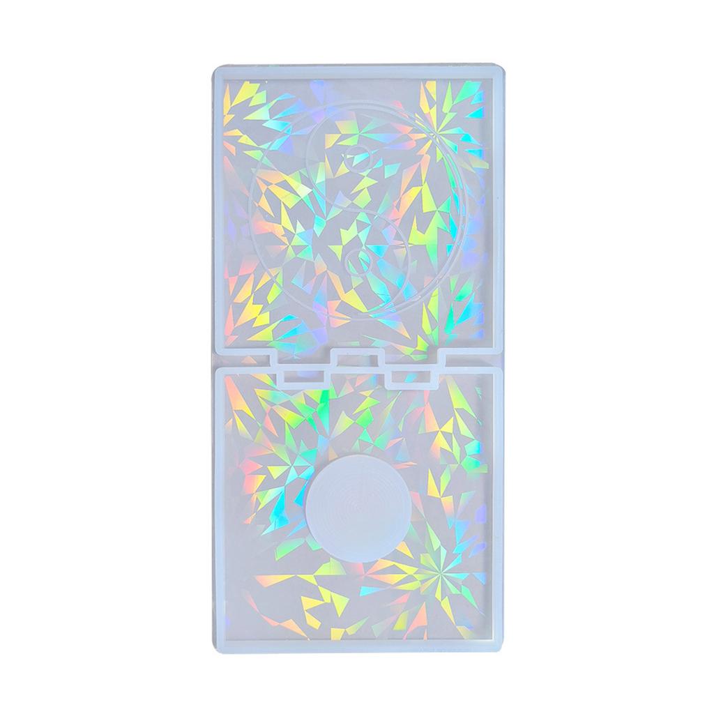 Голографический подсвечник из смолы Силиконовая форма Тай Чи Форма лося Подходит для эпоксидного подсвечника Семейный декор стола