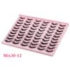 30 Pairs Of Dense Curled Eyelashes False Eyelash Dense Simulation