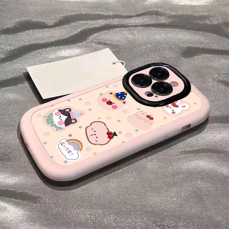 Милый щенок-тортик Подходит для 17 Apple 15 Чехол для мобильного телефона Huawei Mate60oppo Xiaomi 14vivo Honor 10