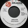 7-дюймовая пластинка RICKY GENERAL - Area Don NONE Dragon Records 1992 Ямайка Регги, Ска и Даб Б/У
