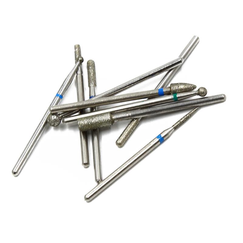 Набор сверл, электрическая машина, вращение, очистка кутикулы, инструменты для полировки, фрезы, маникюрный инструмент