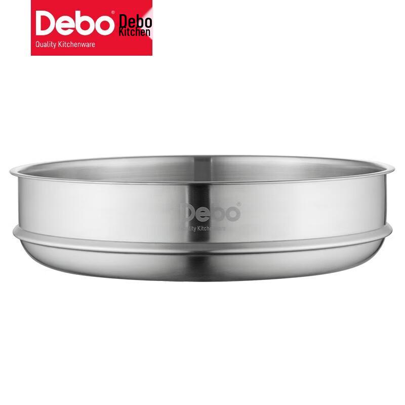 Debo 316 Stainless Steel Double-sided Honeycomb Non-stick Wok, 32cm