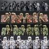Military Special Forces Minifigures Building Blocks SWAT Ghost Commando Police Soldiers Army Action Figure Weapons Bricks Kids Toy Birthday Gifts