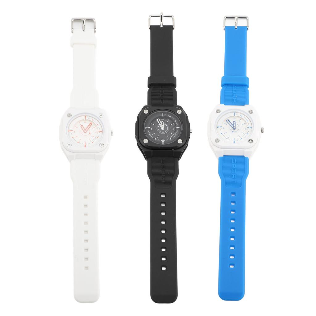 Water Resistant Sports Analog Unisex Watch Student Electronic Wristwatch for Nurses Doctors Students