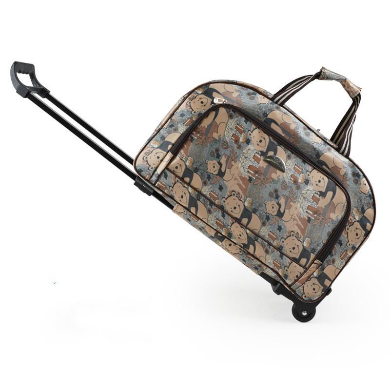 Trolley Bag Female Large Capacity Trolley Bag Travel Bag Handbag Tow Bag Luggage Bag Male