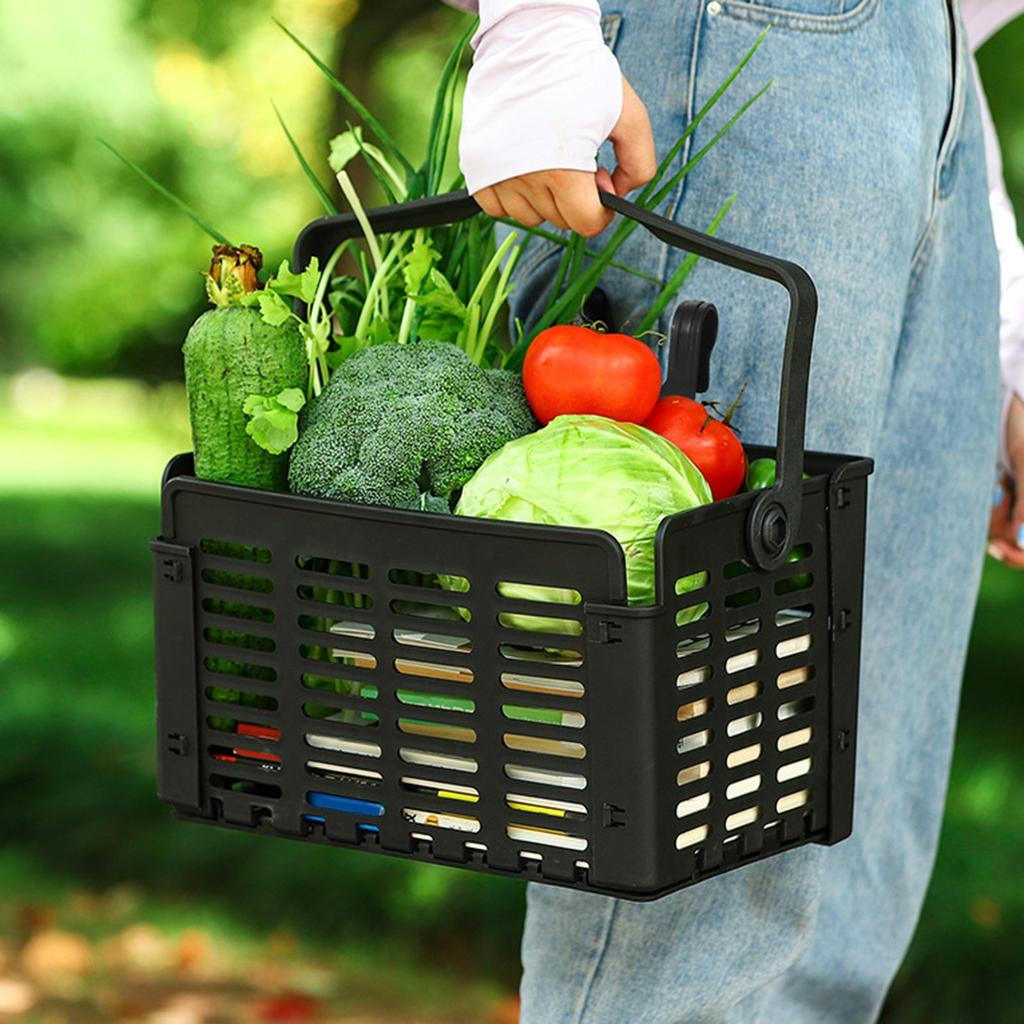 Сумка для переноски велосипедной корзины Съемная Велоспорт Складная