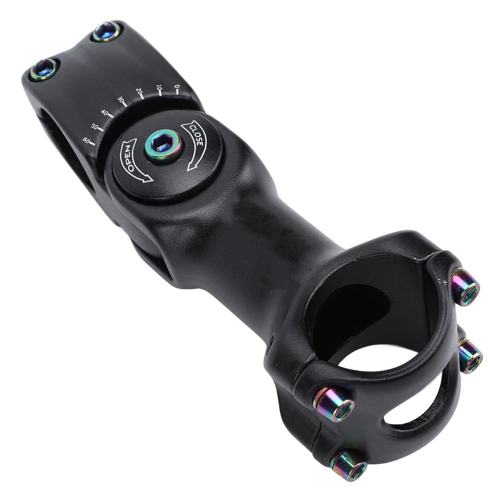 Adjustable Handlebar Stem 110mm Lightweight CNC Aluminum Alloy Mountain Cycle Stem for 28.6mm 31.8mm