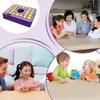 Pop Up Time-Matching Puzzle Toy Family Fun Time Board Puzzle Toy  Children Adult