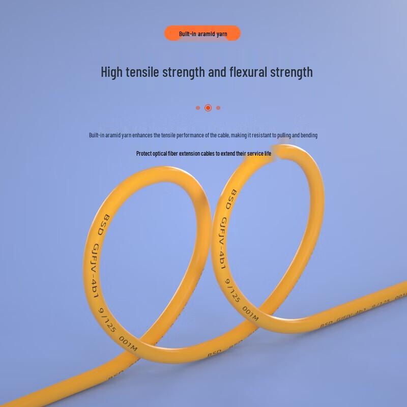 BOSENDE 5G Telecom-Grade Indoor Single-Mode Bundled Fiber Optic Patch Cord