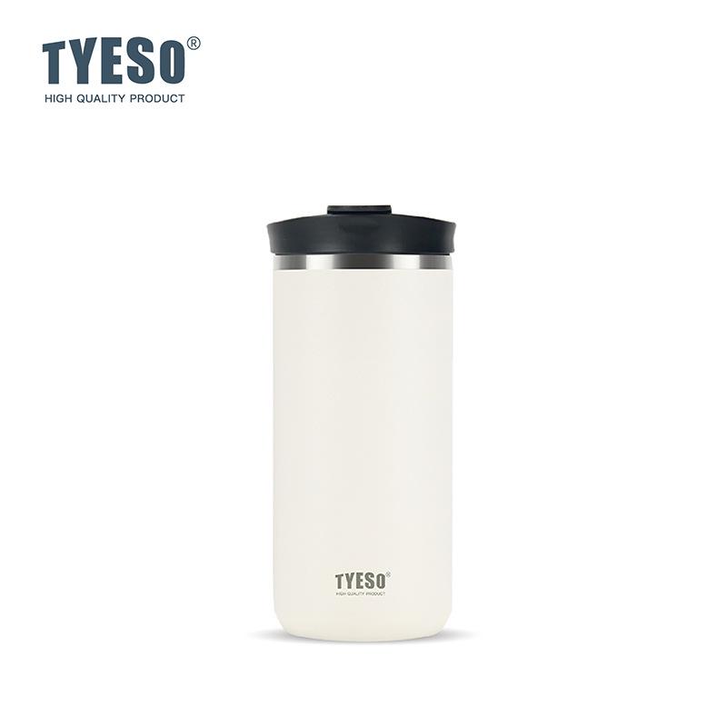 TYESO TaiShuo Нержавеющая сталь Дорожная кружка для кофе, Термоизолированная портативная чашка для офиса, улицы, мужчин и женщин