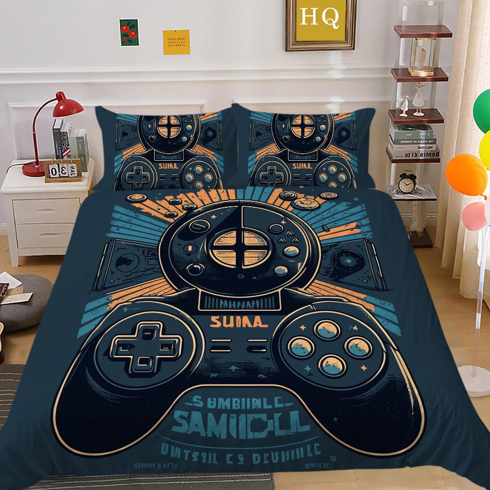 3D игровая консоль с принтом, комплект постельного белья, покрывала, один размер, высокое качество, модный домашний текстиль