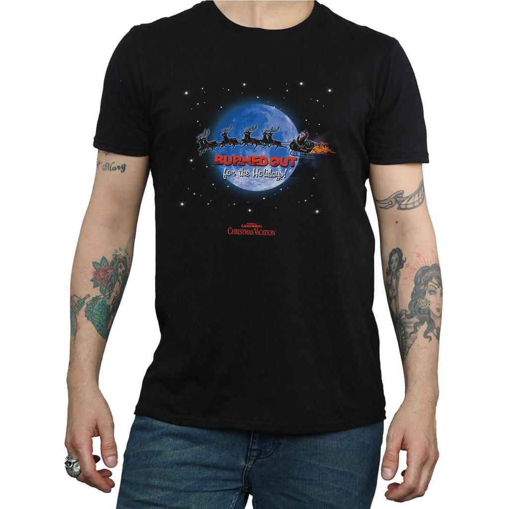 National Lampoon´s Christmas Vacation Mens Burned Out T-Shirt