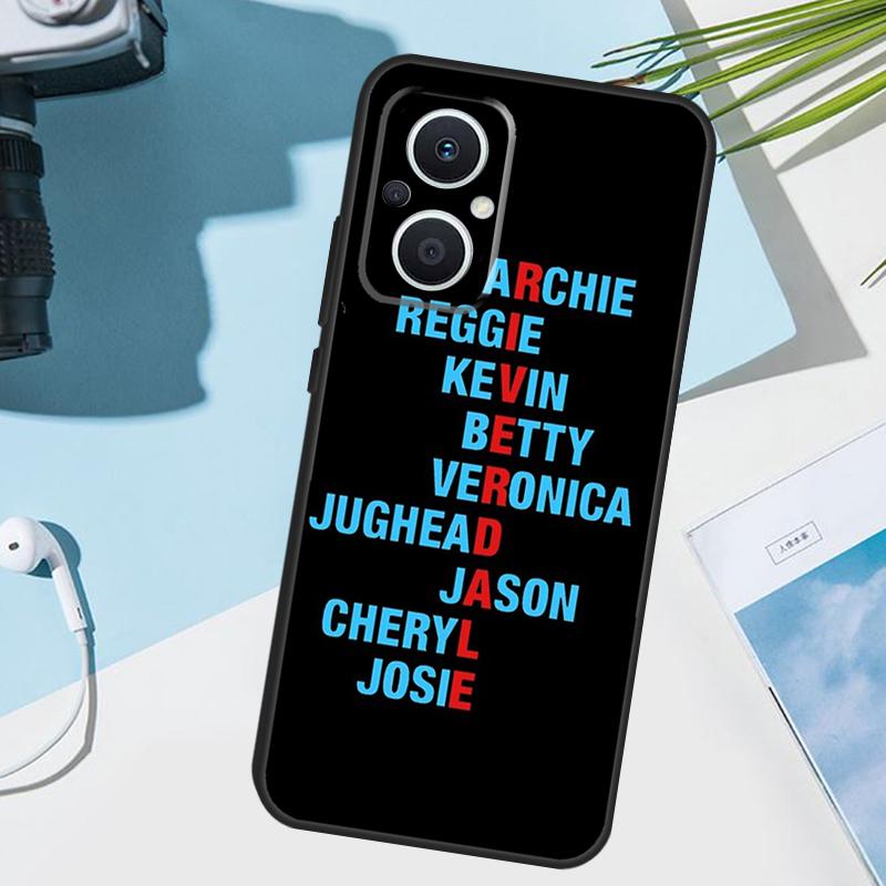 Riverdale Cover For OPPO Reno 14F 13F 12F 11 F 10 12 13 14 Pro 7 8 Lite OPPO Find X9 X8 X6 X5 Pro Case