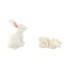 Кролик Мини Животное Ремесло Украшения Домашний Декор Фигурка Фея Садовые Принадлежности Миниатюрный Пасха