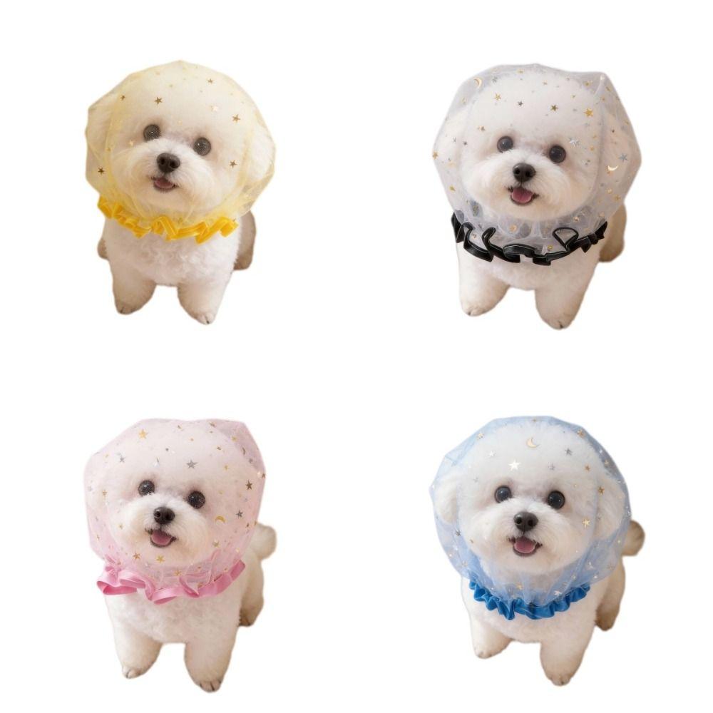 Face Cover Pet Protective Mask Anti-Mosquito Eating Dog Protective Veil  for Outdoor Use