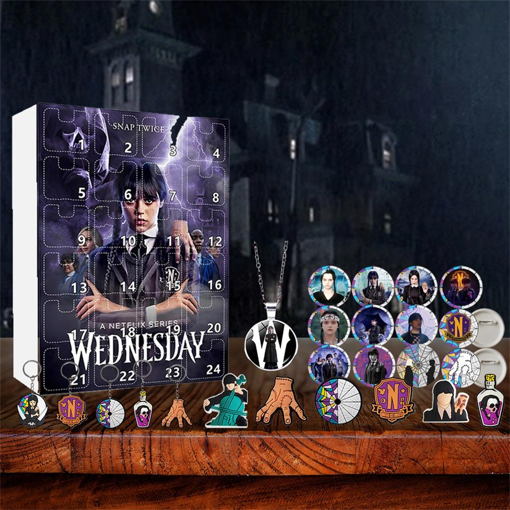 24 Halloween Advent Calendar Decoration Creative Gift