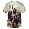 Britain England Knights Templar Warrior United Kingdom UK British MMA Boxing Muay Thai T-shirt Print 3D Unisex Training Gym Fitness Workout Sport