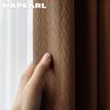 1 шт. NAPEARL 70-80% затемнение простые и элегантные текстурированные шторы однотонные мягкие полиэстеровые шторы для гостиной спальни домашний декор