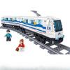 QL0319 Строительный блок Поезд Серия Роскошное высокоскоростное метро Детская головоломка Строительный блок Игрушки