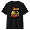 Музыкальная группа ZZ Top Мужские футболки Модные футболки с коротким рукавом и круглым вырезом Из чистого хлопка Одежда большого размера