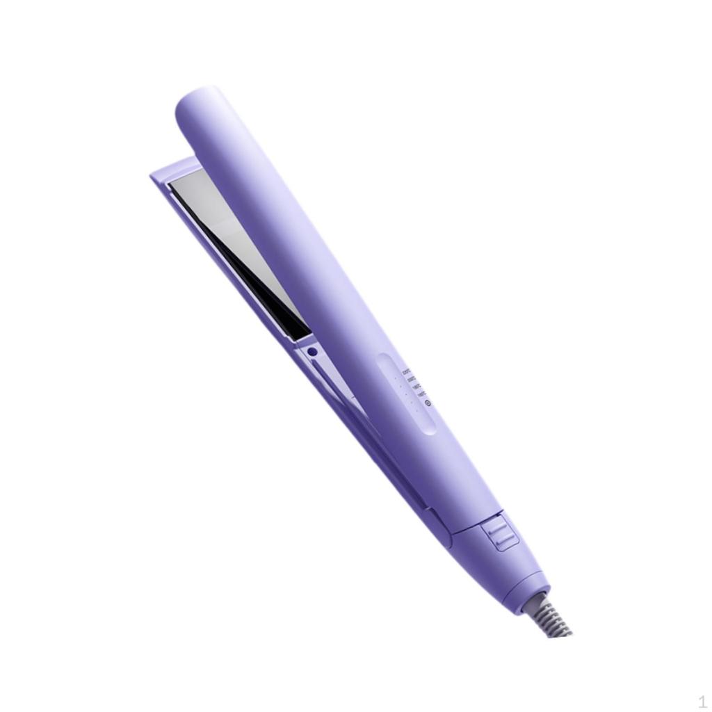 Flat Iron Hair Straightener Curling Portable Gifts Fast Heating Lightweight