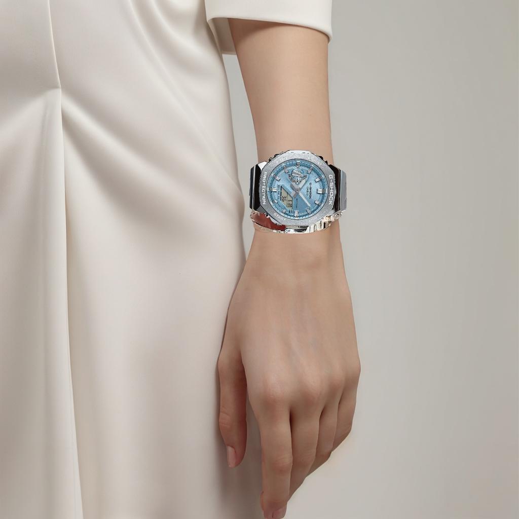 Casio Унисекс Часы серии G-STEEL Синие GM-2110D-2A GM-2110D-2A