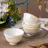 Набор керамических подставок Jingdezhen - Цветочная фея