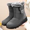 Women's Winter New Large Size Plush Thickened Cotton Boots Women's High-top Waterproof Non-slip Snow Boots Women's Fashion Warm Boots Women