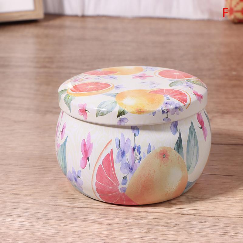 4 унции герметичная банка металлические банки для свечей коробка для конфет розовый чайник органайзер для хранения ювелирных изделий жесть рождественский упаковочный ящик