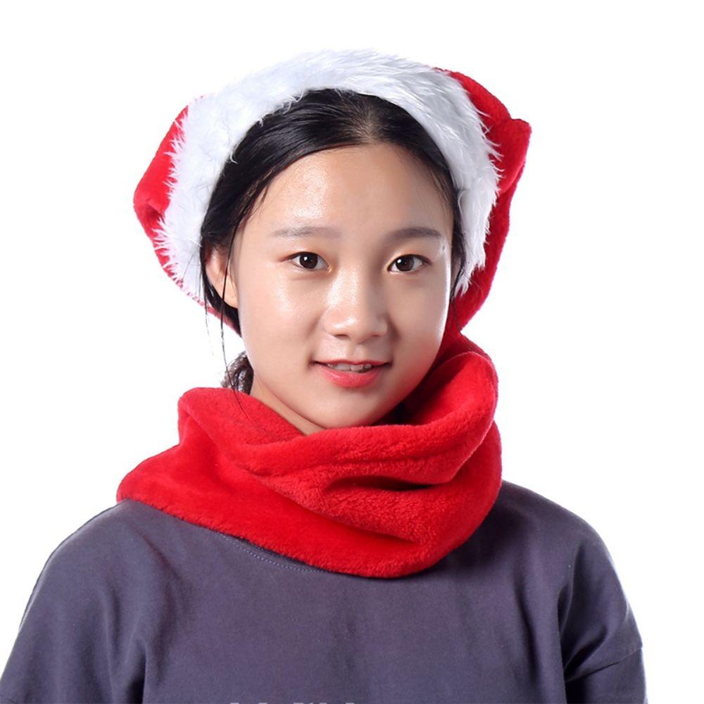 Hat Santa Claus New Year Decoration Christmas Hat Christmas Decoration Plush Hat Long Christmas Cap
