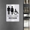 Modern Styles Toilet Door Signs for Male and Female for Various Decoration In Offices and Restaurants