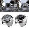 Motorcycle Dust And Waterproof Quartz Thermometer Multi-functional Aluminum Universal Handlebar Car Luminous Table Alloy Cl X5S6