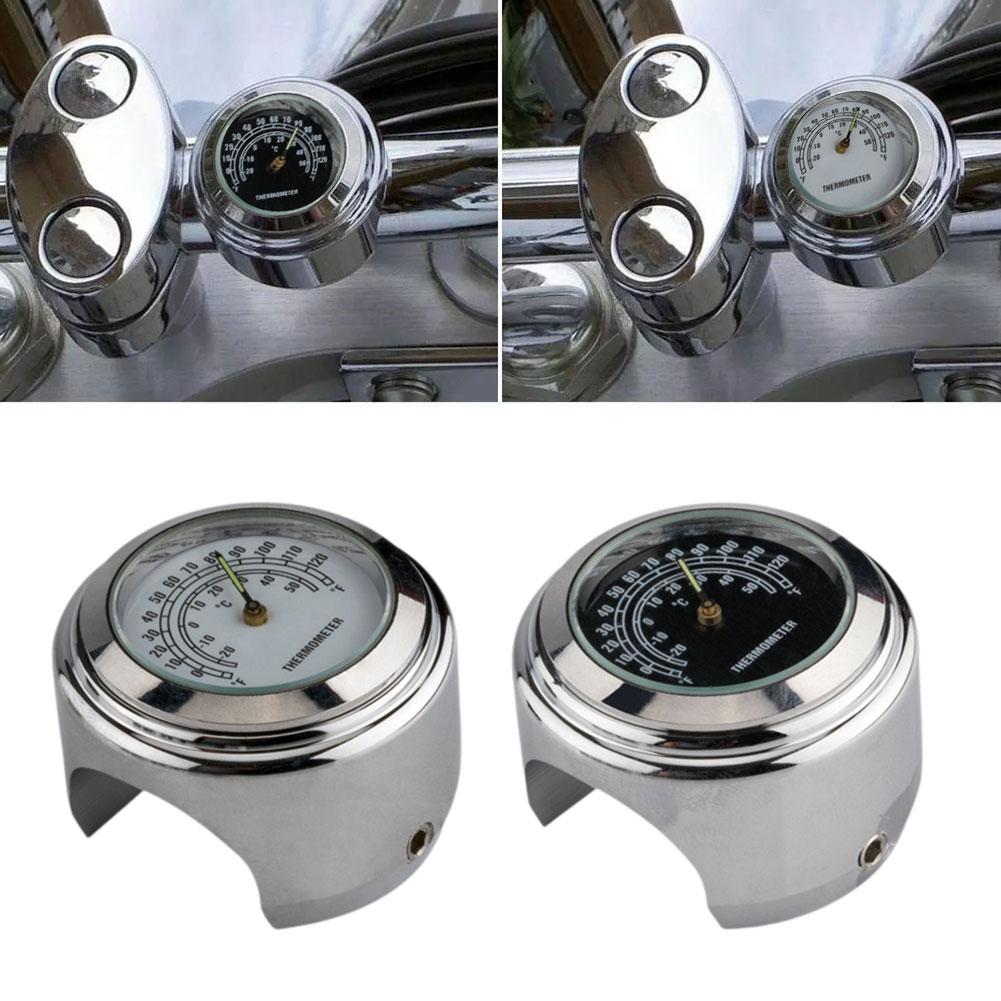Мотоциклетный пыле- и водонепроницаемый кварцевый термометр многофункциональный автомобильный настольный руль из алюминиевого сплава светящийся Univer V4Y7
