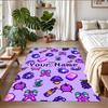 Crystal Velvet Rug Custom Name Text, Soft Non Slip Floor Mat Home DecorStardew Valley