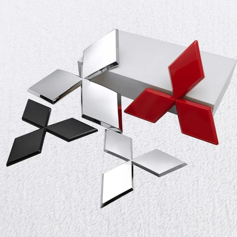 ABS Автомобильный передний задний значок решетка эмблема для Mitsubishi Outlander Ralliart Lancer ASX Pajero Eclipse Delica EVO Grandis Colt