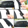 2Pack Car Window Shades Mesh Screen 27"X43", Universal Fit Most Of Cars, Large SUV, Pickup, Sunshade For Car Camping UV Protection Breathable Mesh