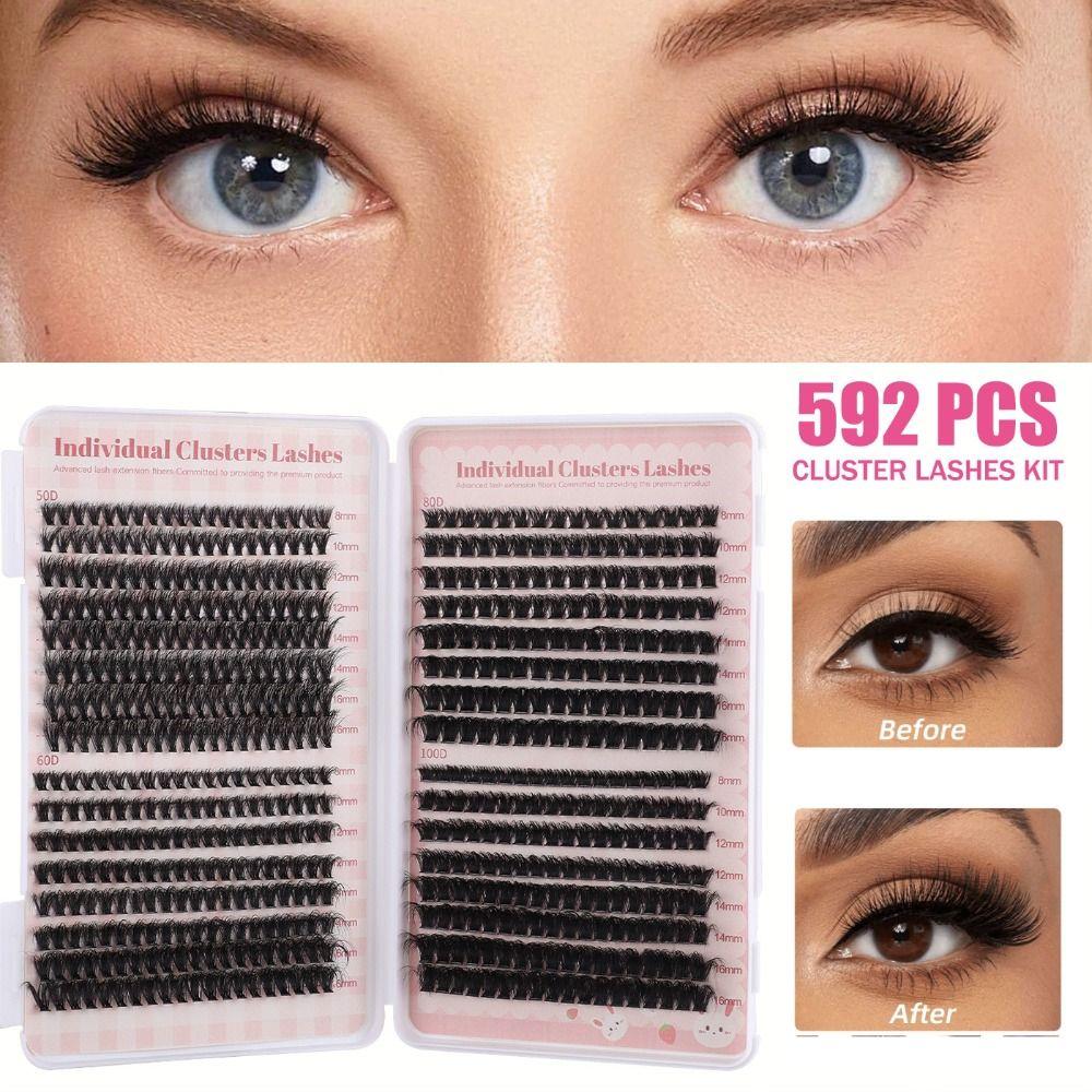 Завитые пучковые накладные ресницы DIY индивидуальные накладные ресницы мода завитые накладные ресницы вечеринка