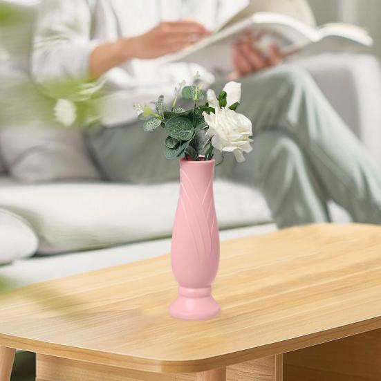 Легкая ваза для цветов, устойчивая к падениям, привлекательное современное настольное украшение