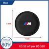 New 2025 Suede 2pcs Car Coaster Non-slip Mat Water Cup Bottle Holder For BMW 50TH Kith M E46 E90 E60 F30 F10 E39 E36 F20 G3