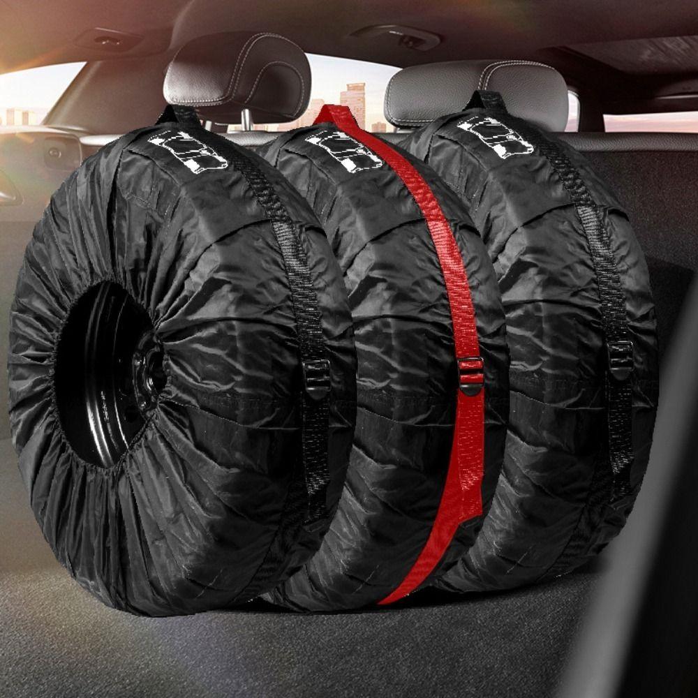 Dust-proof Car Spare Tire Cover Waterproof Protection Spare Tire Bag Tires Storage Bags  SUV