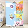 Летнее одеяло P-Pokemon и пледы для дивана, покрывало на кровать, аниме, домашний декор, охлаждающее, для пикника