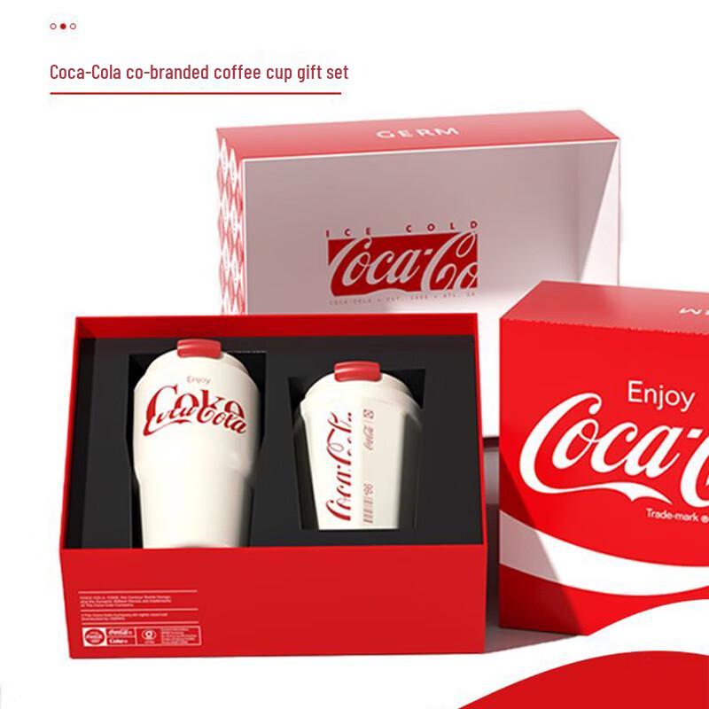 Подарочный набор: Термокружка Germ Coca-Cola с совместным брендингом