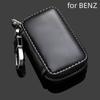 1 X PU Leather Logo Car Key Bag Key Holder Keychain Keyring  (8*5cm)