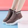 Ladies Casual Shoes Lace -Up Fashion Sneakers Platform Snow Boots Winter Women Boots Warm Plush Women 'S Shoes Zapatos De Mujer