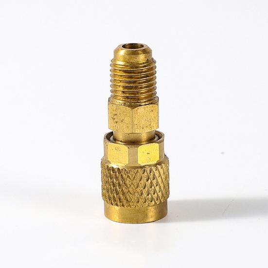 Латунный адаптер для хладагента Устойчивый к ржавчине и коррозии R32/R454B Кондиционер Обратный